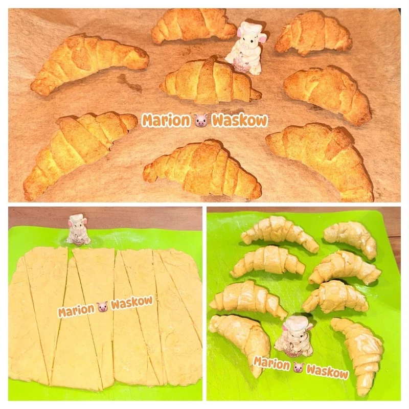 Mini vajas kiflik, elkészült étel a recept főfotóján
