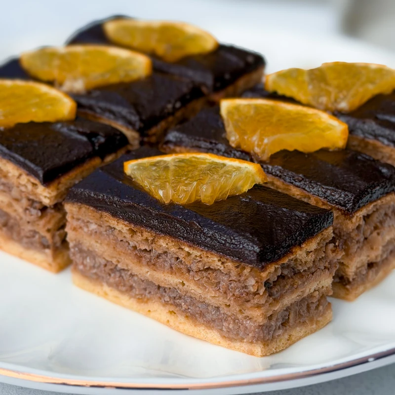 Keto zserbó Fibriya Univerzális Rostkeverékből, elkészült étel a recept főfotóján