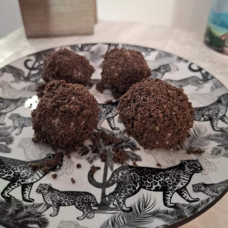 Kávés-mascarponés golyók 🤎, elkészült étel a recept főfotóján